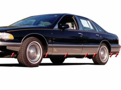 Quality Automotive Accessories - Quality Automotive Accessories TH33175 Rocker Panel 1993-1996 Chevrolet Caprice