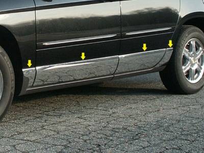 Quality Automotive Accessories - Quality Automotive Accessories TH44751 Rocker Panel for Chrysler Pacifica
