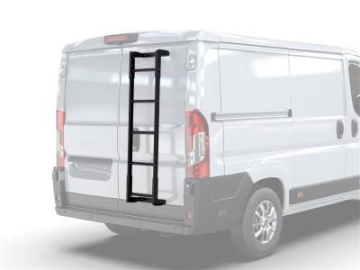 Front Runner - Front Runner Outfitters Vehicle Mount Roof Rack Ladder Short-Black; LADD018