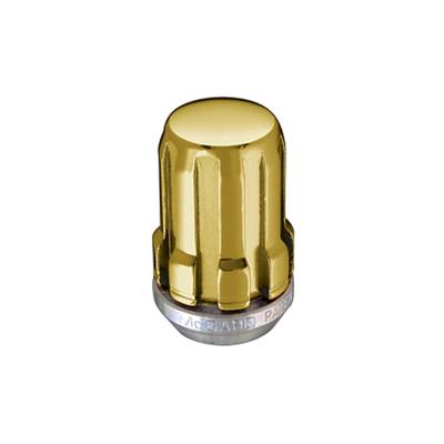 McGard - McGard 65002GD Chrome/Gold SplineDrive Lug Nuts (M12 x 1.5) Box of 50