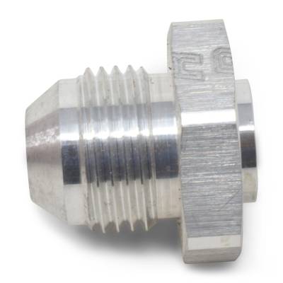 Russell - Russell 670590 Male AN Weld Bung -08AN Sraight Thread 3/4 in. -16 Aluminum