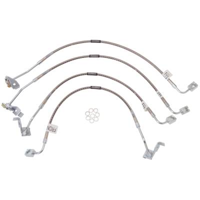 Russell - Russell 695970 Street Legal Brake Line Assembly for WRANGLER JK