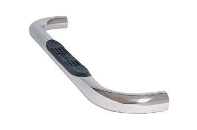 Dee Zee - Dee Zee DZ372253 Stainless Steel Side Steps 3 in. Round Polished