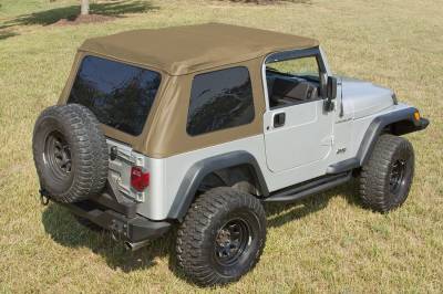 Rugged Ridge - Rugged Ridge 13750.37 Bowless XHD Soft Top Spice for WRANGLER TJ