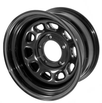 Rugged Ridge - Rugged Ridge D-Window 15x8 5x4.5 -19mm Black Gloss; 15500.01