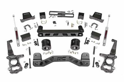 Rough Country Suspension Systems - Rough Country 6" Suspension Lift Kit, 15-20 Ford F-150 RWD; 55330