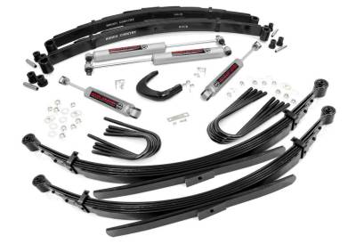 Rough Country Suspension Systems - Rough Country 6" Suspension Lift Kit, 73-76 GM 2500 Truck/SUV 4WD; 12830