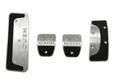 Roush Performance - Roush Performance Billet Pedal Kit, 15-17 Mustang w/ Manual Transmission; 421908