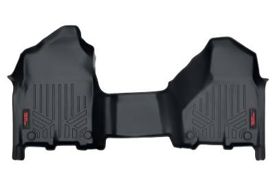 Rough Country Suspension Systems - Rough Country Front Floor Liners-Black, for 19-24 Ram 2500 Crew; M-3153