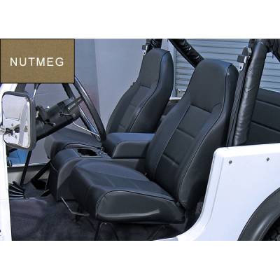 Rugged Ridge - Rugged Ridge 13401.07 High-Back Front Seat Non-Recline Nutmeg