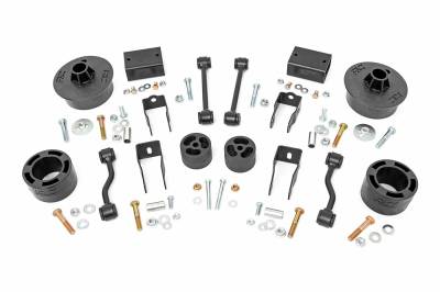 Rough Country Suspension Systems - Rough Country 2.5" Suspension Lift Kit, for 18-23 Wrangler JL 4WD; 67700