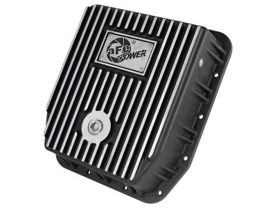 aFe Power - aFe Power Deep Capacity Aluminum Automatic Transmission Oil Pan-Black; 46-70222
