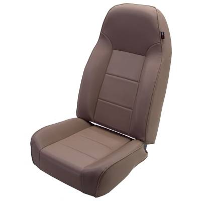 Rugged Ridge - Rugged Ridge 13401.04 High-Back Front Seat Non-Recline Tan for CJ & Wrangler