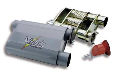 Flowtech - Flowtech 50552FLT Warlock Racing Muffler