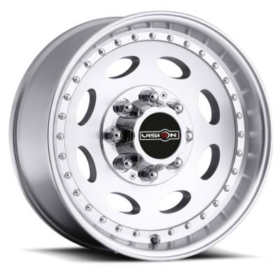 Vision Wheel - Vision Wheels 81 Hauler Single 19.5x7.5 8x6.5 0mm Machined; 81B-9781M0