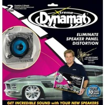 Dynamat - Dynamat 10415 Dynamat Xtreme Speaker Kit 2 Sheets, Size: 10" x 10"