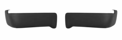 Ecoological - Ecoological BF1002 BumperShellz Rear Bumper Covers Matte Black