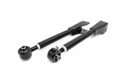 Rough Country Suspension Systems - Rough Country X-Flex Front Upper Control Arms 2.5"-6" Lift for Jeep XJ/TJ; 11980