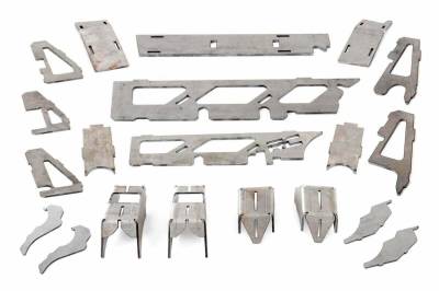 Rough Country Suspension Systems - Rough Country Dana 30 Front Axle Truss and C-Gusset Kit, for Wrangler JK; 10565