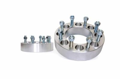 Rough Country Suspension Systems - Rough Country 2" 8x6.5 Aluminum Wheel Spacers-Pair, for 10-11 Ram HD; 1099