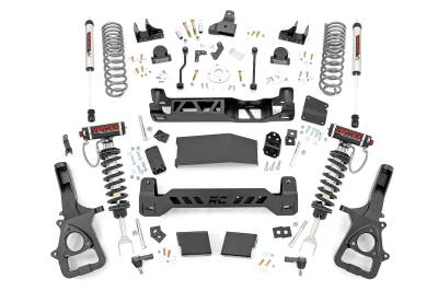 Rough Country Suspension Systems - Rough Country 6" Suspension Lift Kit, for 19-24 Ram 1500 4WD; 33957