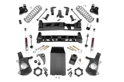 Rough Country Suspension Systems - Rough Country 6" Suspension Lift Kit, 00-06 Suburban/Yukon XL 1500; 27920