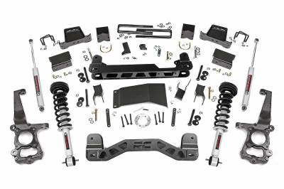 Rough Country Suspension Systems - Rough Country 6" Suspension Lift Kit, 15-20 Ford F-150 4WD; 55731