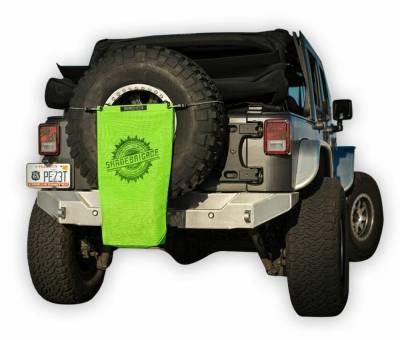 SpiderWebShade - SpiderWebShade Mesh Trail Storage Bag-Green; SWS-TRLSAC-01-GRN