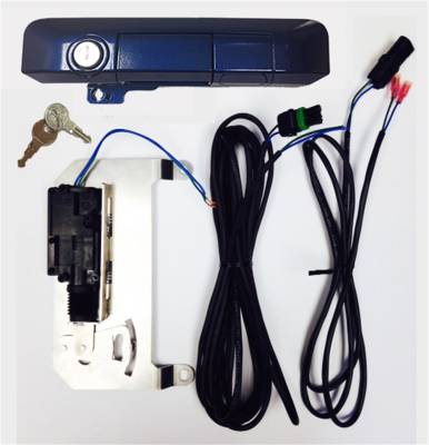 Pop & Lock - Pop & Lock for Tacoma Smart Lock Combo Standard - Blue Ribbon Metallic