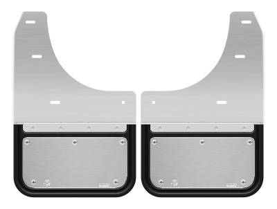 Gatorback - Gatorback 12" Rear Mud Flaps-Black, Ford Expedition; GCS770576