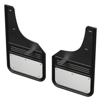 Gatorback - Gatorback 12" Front Mud Flaps-Black, for Titan; GCR51F-1