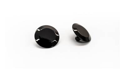 Gatorback - Gatorback Color Match Front Fender Plugs - 2 Pack - Black; PL002-BK-2