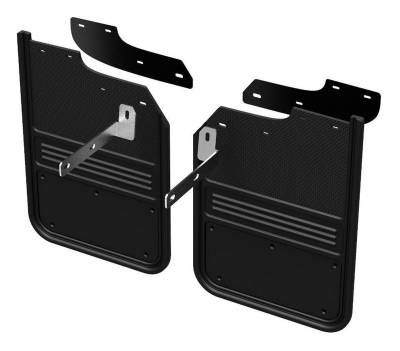 Gatorback - Gatorback 12" Front Mud Flaps-Black, Ford F-450 Super Duty; GCR41F-0