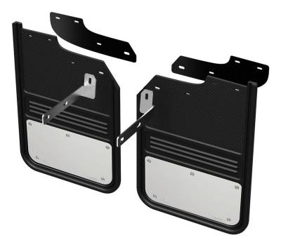 Gatorback - Gatorback 12" Front Mud Flaps-Black, Ford F-450 Super Duty; GCR41F-1