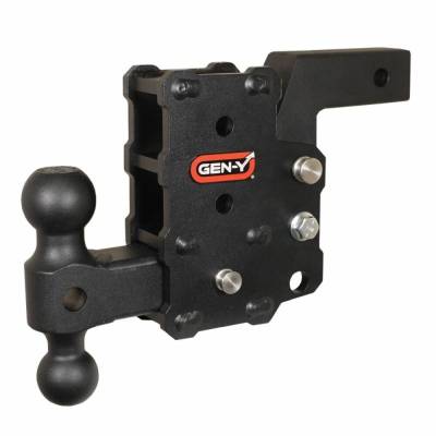 GEN-Y Hitch - GEN-Y Hitch PHANTOM FLIP 2" Class IV 6" Drop Hitch Receiver, 12K; GH-15011