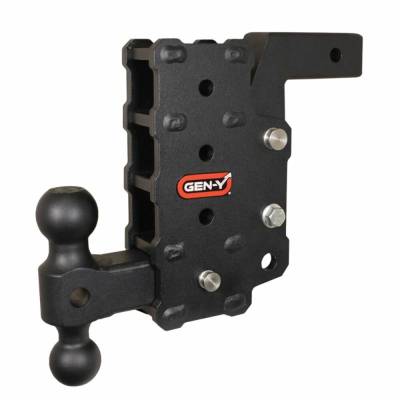 GEN-Y Hitch - GEN-Y Hitch PHANTOM FLIP 2" Class IV 9" Drop Hitch Receiver, 12K; GH-15012