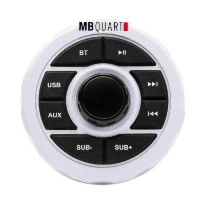 MB Quart - MB Quart Nautic 160 Watt Multimedia Source Receiver Unit-White; GMR-1.5W