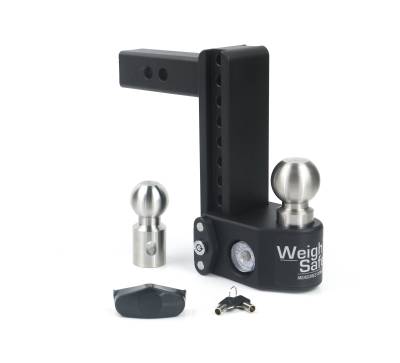 Weigh Safe - Weigh Safe 2" Steel Class IV 8" Drop Hitch Receiver, 15K; SWS8-2