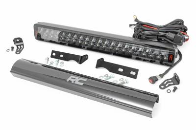 Rough Country Suspension Systems - Rough Country Bumper Mount 20" LED Light Bar Kit, for Grand Cherokee WK2; 80773