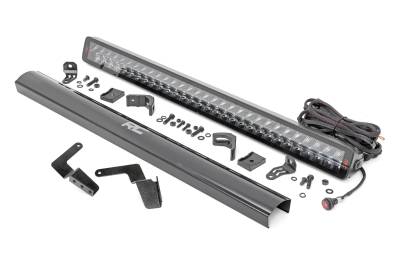 Rough Country Suspension Systems - Rough Country Bumper Mount 30" LED Light Bar Kit, for 07-14 FJ Cruiser; 80652