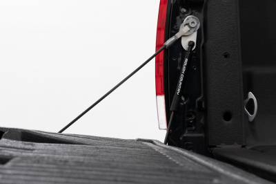 Rough Country Suspension Systems - Rough Country Tailgate Assist Strut Kit-Black, 99-16 Super Duty; 73220
