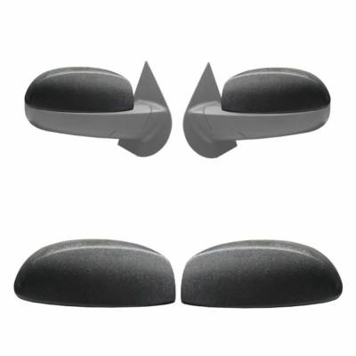 Ecoological - Ecoological Upper Side Mirror Covers-Armor Coated, Silverado/Sierra; MBG13