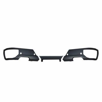 Ecoological - Ecoological BumperShellz Rear Bumper Cover-Matte Black, Silverado/Sierra; EK4002