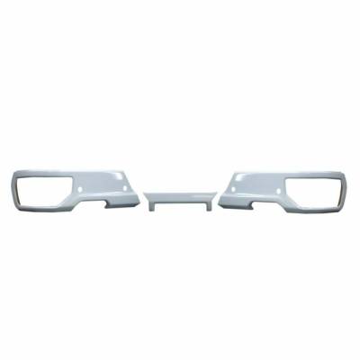 Ecoological - Ecoological BumperShellz Rear Bumper Cover-White, Silverado/Sierra; EK4010