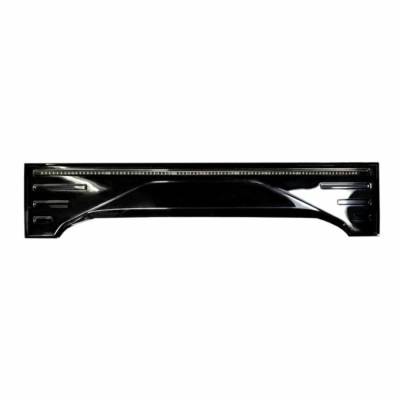 Ecoological - Ecoological Rear Tailgate Panel w/ LED-Gloss Black, 15-20 F-150 XL/XLT; T-DF201