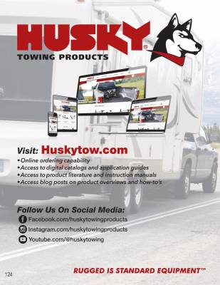 Husky Towing - Husky Towing OEM 5th Wheel Puck Adapter Brackets, Ford Super Duty; 33117