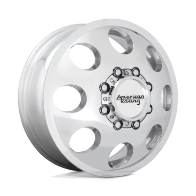 American Racing - American Racing AR204 BAJA DUALLY 17x6 8x6.5 111mm Polished; AR204760901111