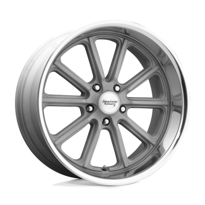 American Racing Vintage - American Racing VN507 RODDER 17x8 5x4.75 0mm Silver/Diamond Cut; VN50778034400