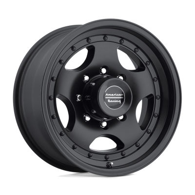 American Racing - American Racing AR23 16x8 8x170 0mm Satin Black; AR236870B