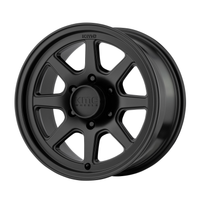 KMC Wheels - KMC Wheels KM301 TURBINE 17x9 6x135 18mm Black Matte; KM30179063718